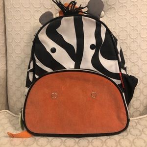 Skip Hop zebra mini backpack